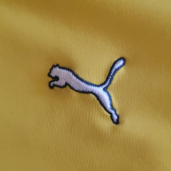 Puma yellow polo shirt - Picture 2 of 4